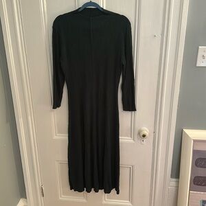 Calvin Klein Green Sweater Dress Size Large